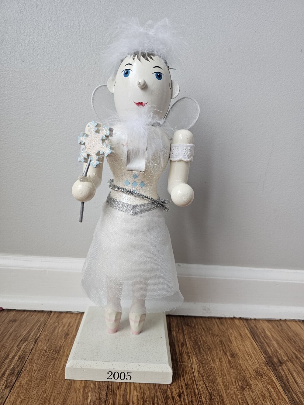 Vtg Target Nutcracker Collection Limited Edition 2005 White Ice Fairy 14"